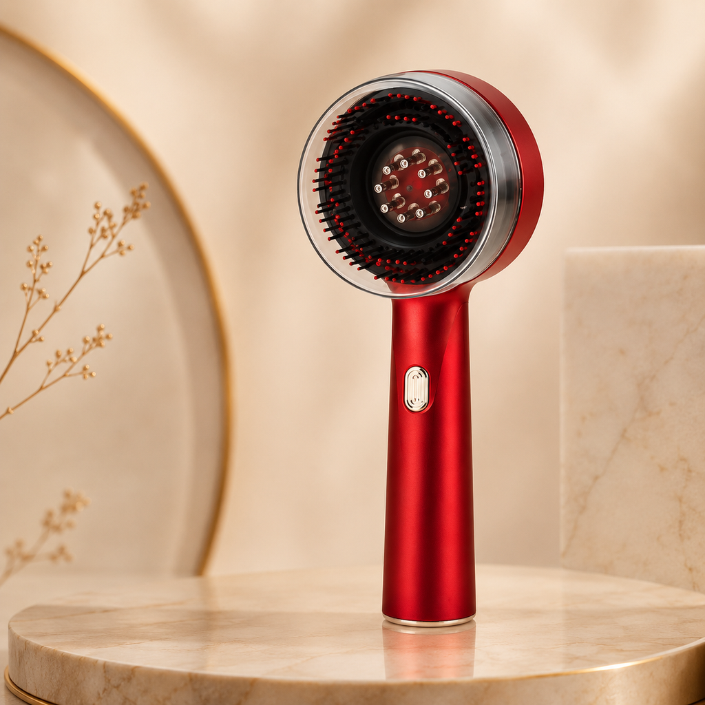 Red Light Hair Massage