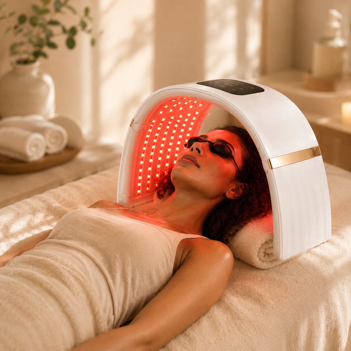 Red Light Therapy Spa Lamp