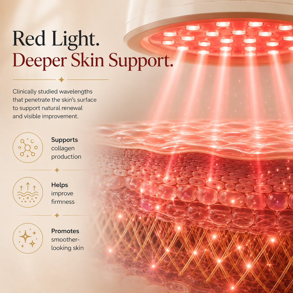 Red Light Therapy Spa Lamp