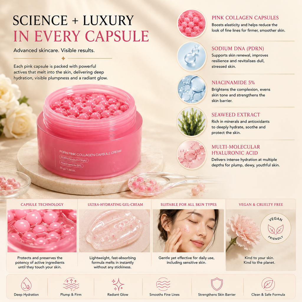 PDRN Pink Collagen Revival Cream