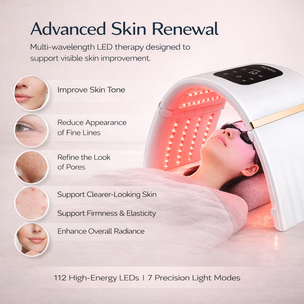 Red Light Therapy Spa Lamp