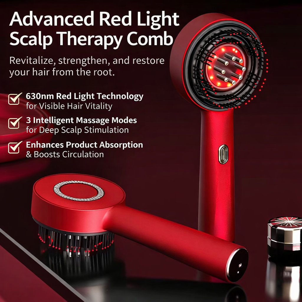 Red Light Hair Massage