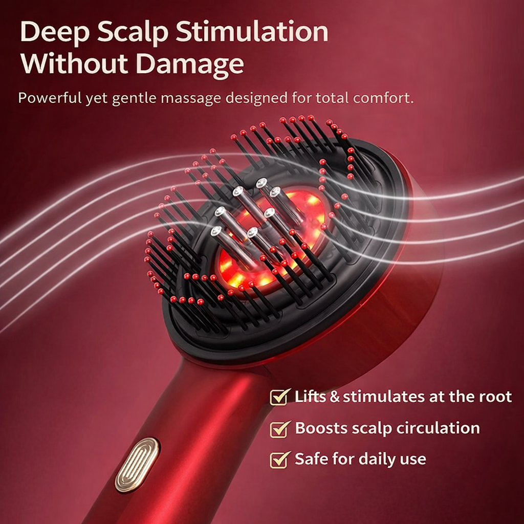 Red Light Hair Massage